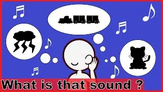 【What is that sound？】intellectual education