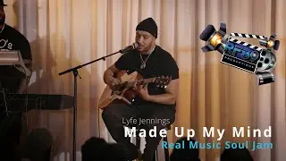 Lyfe Jennings Live Performance Made Up My Mind at The Real Music Soul Jam