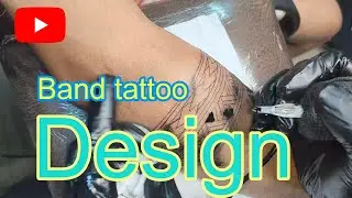 How to make band tattoo design