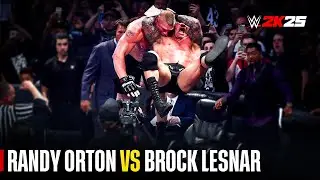 Randy Orton’s Brutal Victory Over Brock Lesnar | WWE 2K25