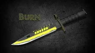 CS:GO Knife M9-Bayonet | Burn - Speedart