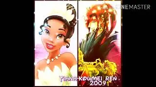 Todas Las Princesas De Disney Y Anime (1928-2020)