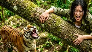 80 Hours of Tense Survival: Building a Shelter - Facing a Black Panther