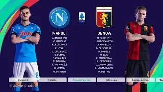 NAPOLI VS GENOA|AMISTOSO FULL HD 1080P|eFootball PES 2021