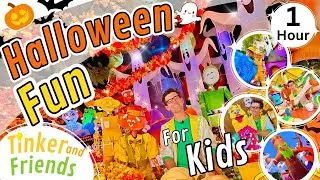 1 Hour Halloween Videos for Toddlers - Decorating, Songs, Crafts, Science Experiment Videos for Kids