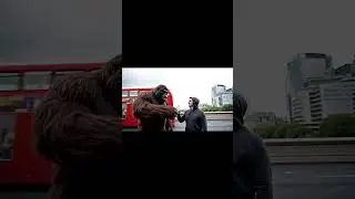 bigfoot in London Part 1..He called me..hahaha | #london #uk #bigfoot #yeti #funny #vibes #vlog
