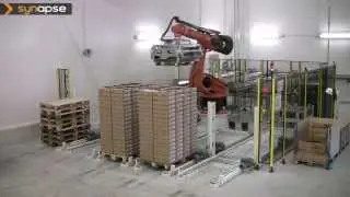 Synapse - Palettisation de cartons à la couche