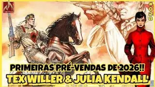#028 - MUITO TEX E JÚLIA KENDALL, PRÉ-VENDAS MYTHOS EDITORA JAN/2026!!