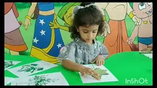 Go Green Celebrations @mychhotaschoolmiyapur - LKG activity section B