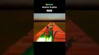 Imagine Dragons - BELIEVER - Noob (Fortnite Music Blocks) #shorts