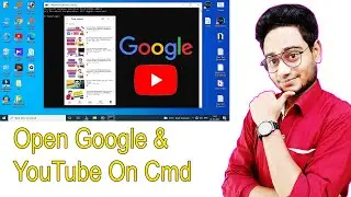 How to Open Google & YouTube Using Command Prompt in Bangla || 2021 Tricks