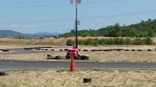 Old video buddy blew up his Mazda rx7 raced my ef hatch 