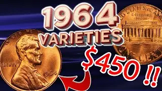 1964 Lincoln Cent Varieties Worth Money