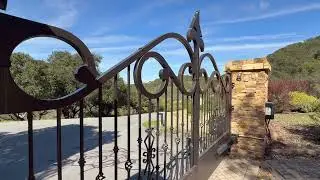 Custom Wrought Iron Gate Installation | Automatic Gate Mates | Bay Area