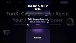 TuriX will become the best AI agent in 2026. #aiagents #cua #turix #turixai #rpa #aiproduced