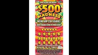 $10 - $500 MADNESS! FLORIDA Lottery! Lottery Scratch Off instant win tickets!