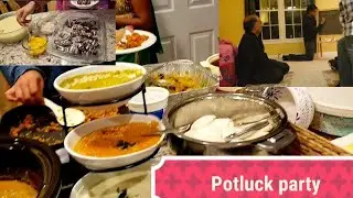 PARTY AT OUR HOME | POTLUCK| priyameena manoharan