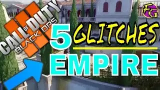 BO3 | 5 EASY GLITCHES ON THE MAP EMPIRE | ( NEW descent DLC)