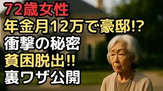 72歳女性、年金月12万円なのに大豪邸に住む友人の秘密…老後貧困から脱出した驚きの裏ワザ