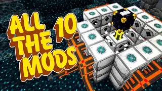 Laser Mining - ATM10 Ep19