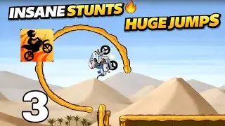Bike Race Dunes Levels Gameplay | Insane Stunts & Jumps