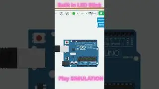 simulation Tinkercad LED Blink #arduino #programming #arduinoproject #diy