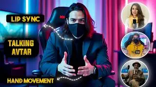 How To Create a Realistic Talking Al Avatar with Lip Sync and Hand Movements for FREE