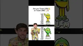 LEM vs. LIME WHO WINS⁉️🍋🍋&zwj;🟩 @starrylemonlime #STARRYPartner