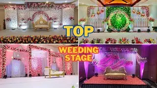 Top Wedding Stage Design 2025 | Beautiful & Trendy Stage Decoration Ideas