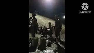 Fun time while cleaning stock tank of LHP
