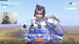 DANTEH + ZBRA! MEI GAMEPLAY OVERWATCH SEASON 17 TOP 500