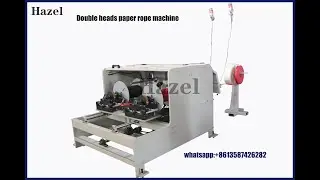 kraft paper rope making machine test
