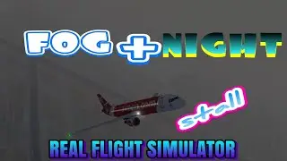 Real Flight Simulator - Fog + Night Accident