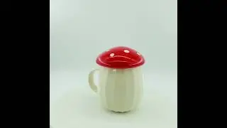 best selling ceramic mushroom mug