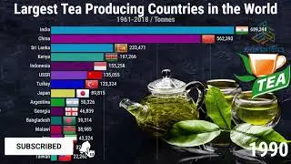 Largest Tea Producing Countries in the World