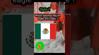 Which national flag an eagle and snake ?guess the flag #shorts #quiz#geography