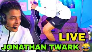 Jonathan twerk On Live stream | Jonathan Live twerk Before 2 Millon | Jonathan gaming Twerk 😂