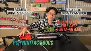 (BISA COD) 6 JUTA-AN DAPET PCP FULL CNC DESAIN KEREN ANAK MUDA BANGET! Review PCP MINITAC 500cc