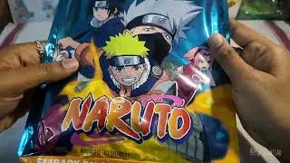 1st Edition Topps India Animax Naruto Smart Game Pack Unboxing