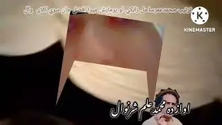 ده-محمدعلم شرنوال نوي کاکړي وايه سترگه مي رپیږي وی وی نن  مي مسافر لالی یادیژي 😘خاص مسافرو ته ډالې🥰