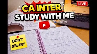 study with me // (day - 1/90)(part -2)