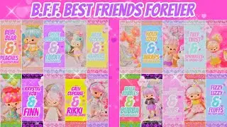 B.F.F. Edition - FULL SET Secret Crush Minis & Pets Series 1