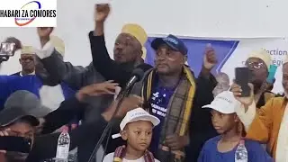 Le ministre Mbae Mohamed Chafiou fait le show à Mnoungou Hamahamet