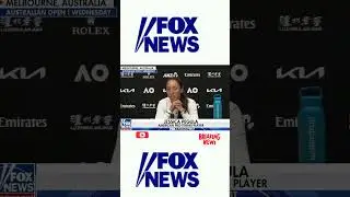 'NOT RELEVANT: US tennis Star shut DOWN anti_trump bait at tournament #foxnews #usa #trump #breaking