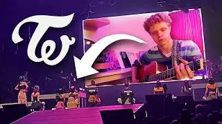 How I Played Guitar for TWICE! - Editor Reacts