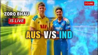 CRICKET 24 LIVE |AUS v/s IND 1st ODI PERTH...|Irregular gamer??