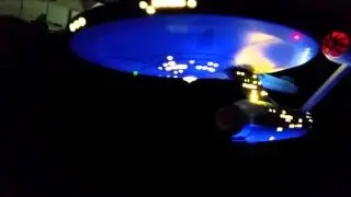 AMT 1:650 Enterprise with custom base stand and custom lighting kit