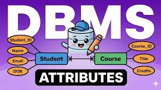Lecture 16.2: Attributes in ER Diagrams &ndash; Types, Keys & Design Tips Explained