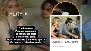 Comme &lsquo;na vota &ndash; Emadj Feat. Tiziana Ferraro | Italian Dance 2025