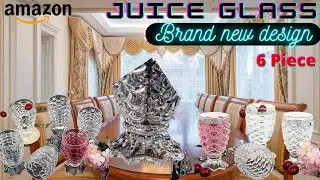 Brand New Design Juice Glass With Link | 6 Piece | Dmart Kitchen Products | #shorts